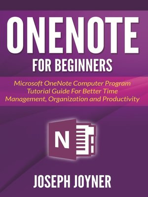 cover image of OneNote For Beginners